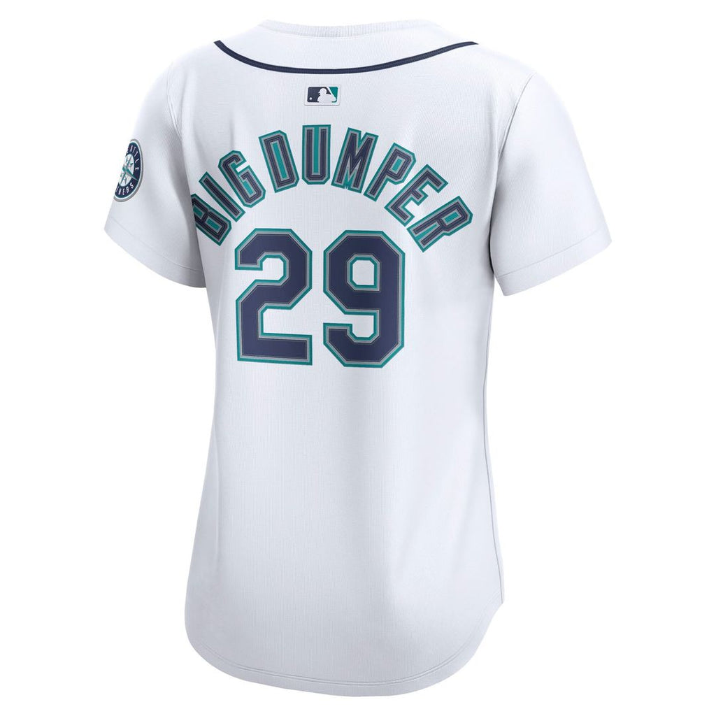 Seattle Mariners Cal Raleigh Women's Home Limited Jersey — White