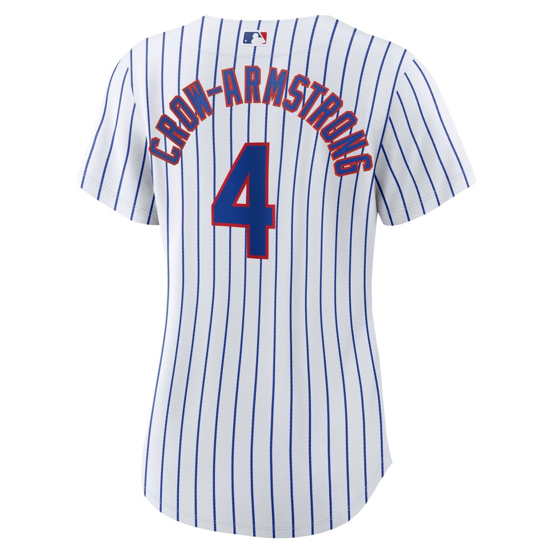 Chicago Cubs Pete Crow - Armstrong Women's Home Replica Jersey — White