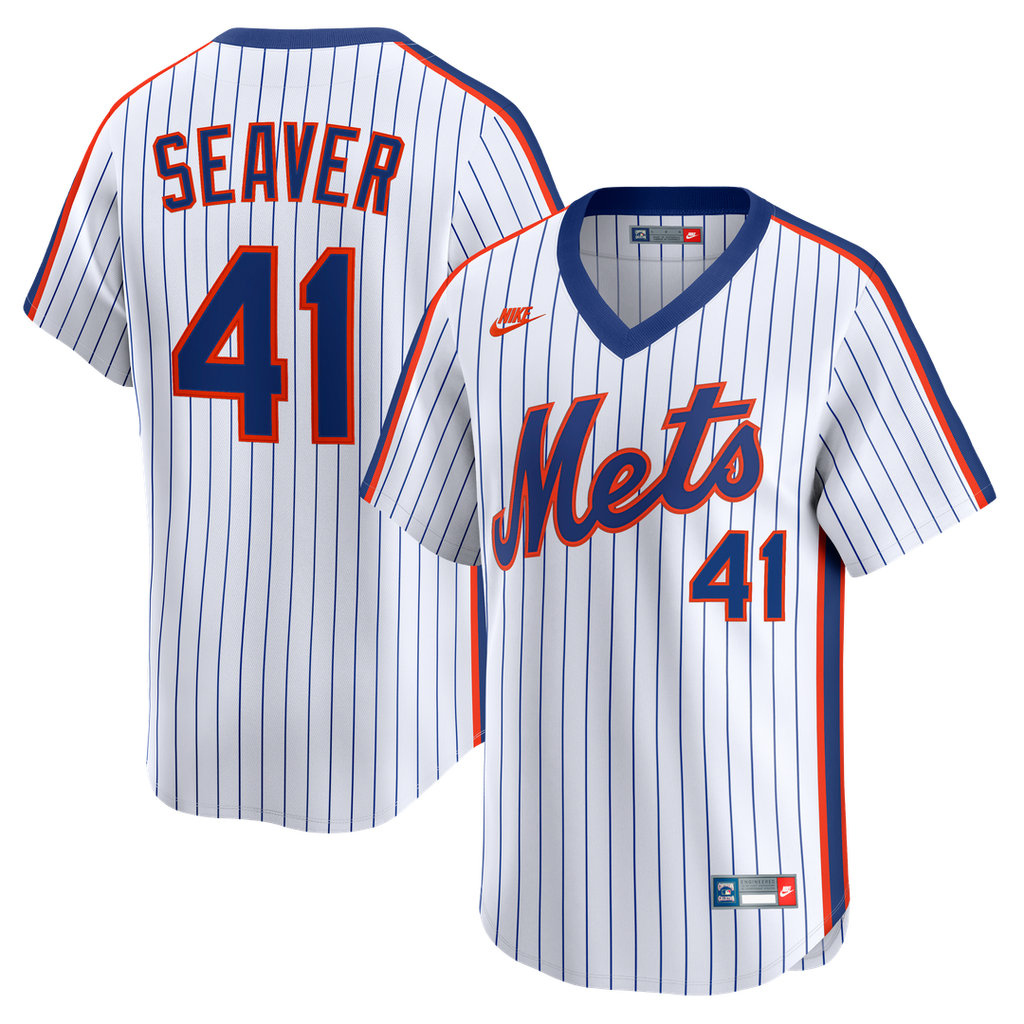 New York Mets Tom Seaver Cooperstown Limited Jersey — White