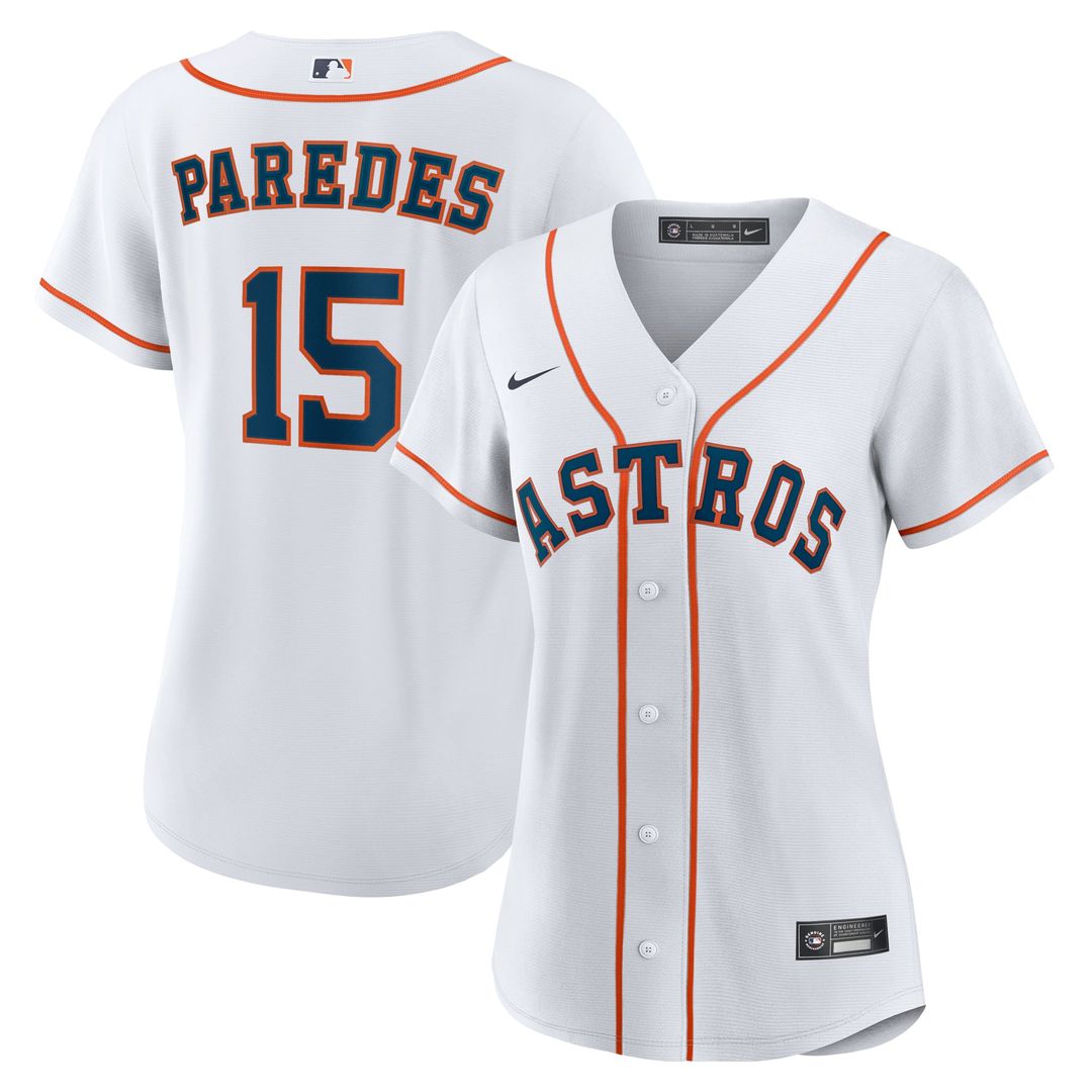 Houston Astros Isaac Paredes Women's Home Replica Jersey — White
