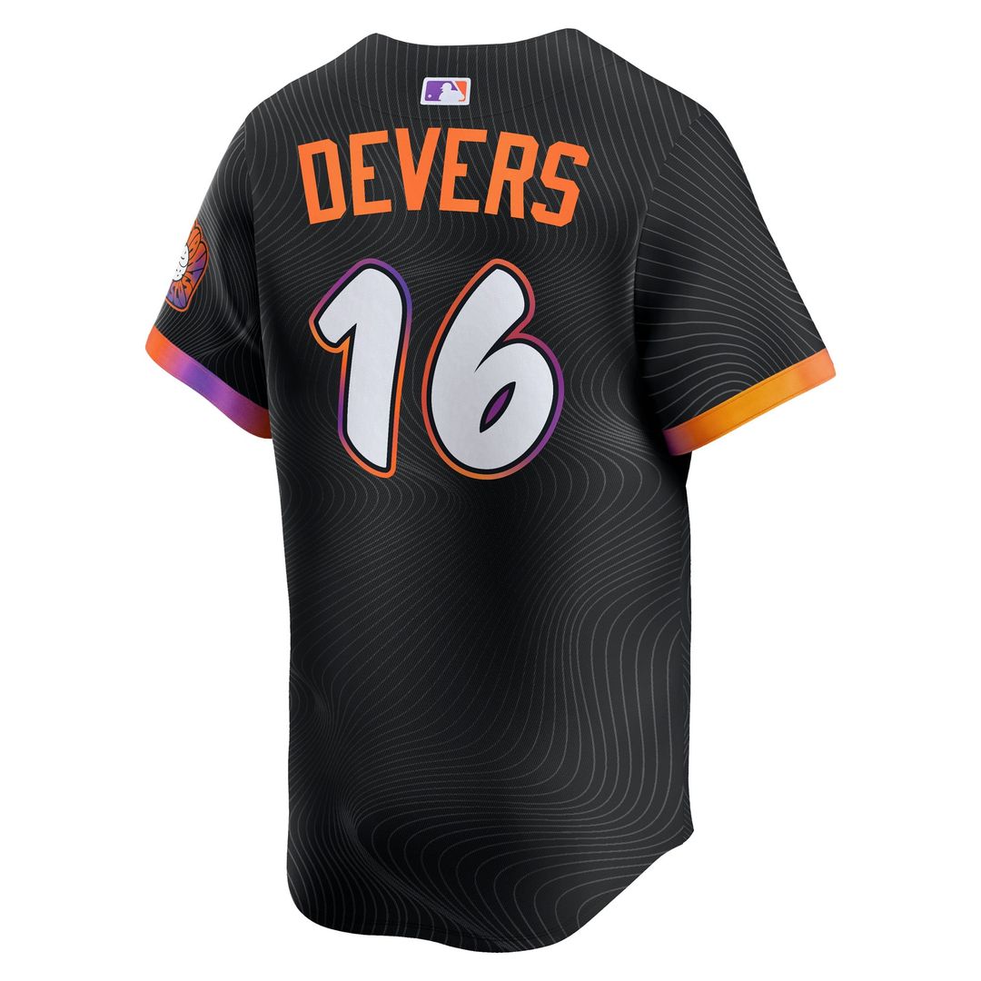 San Francisco Giants Rafael Devers 2025 City Connect Limited Jersey — Black
