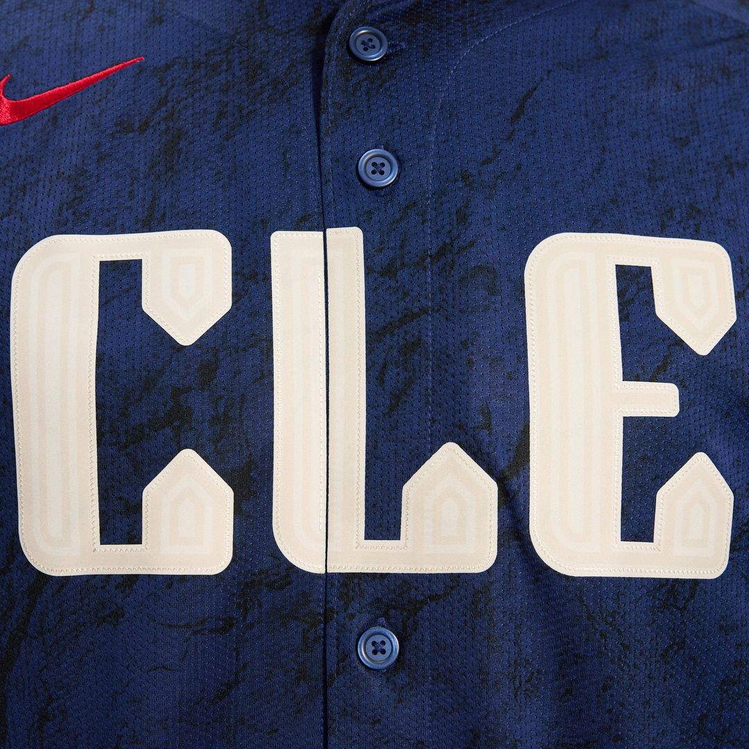 Cleveland Guardians City Connect Limited Jersey — Navy