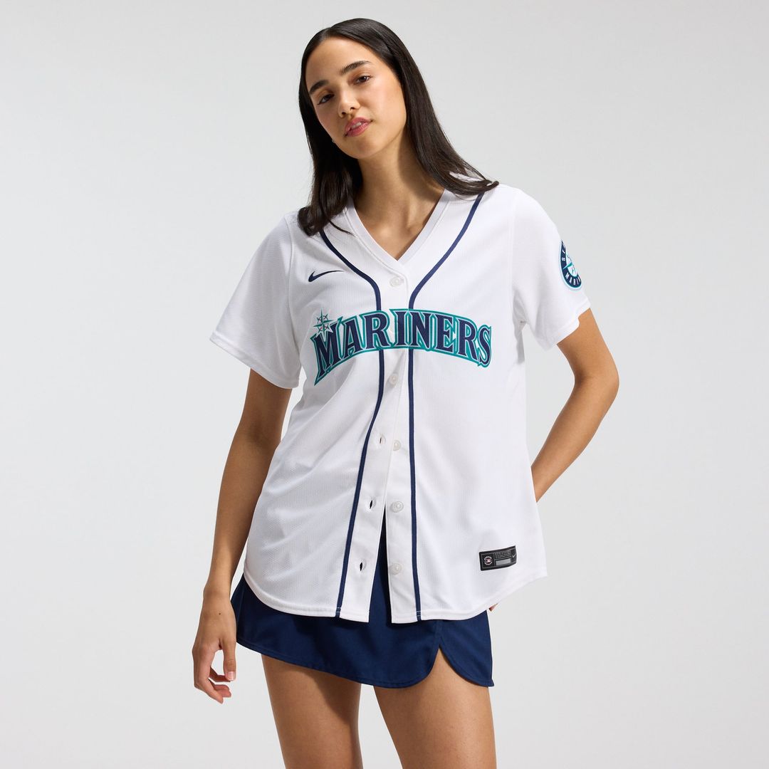 Seattle Mariners Cal Raleigh Women's Home Limited Jersey — White