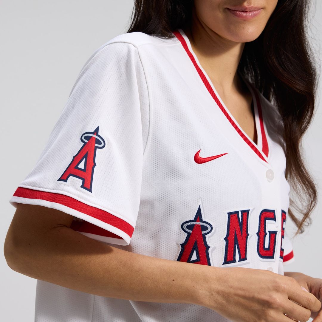 Los Angeles Angels Women's Home Limited Jersey — White