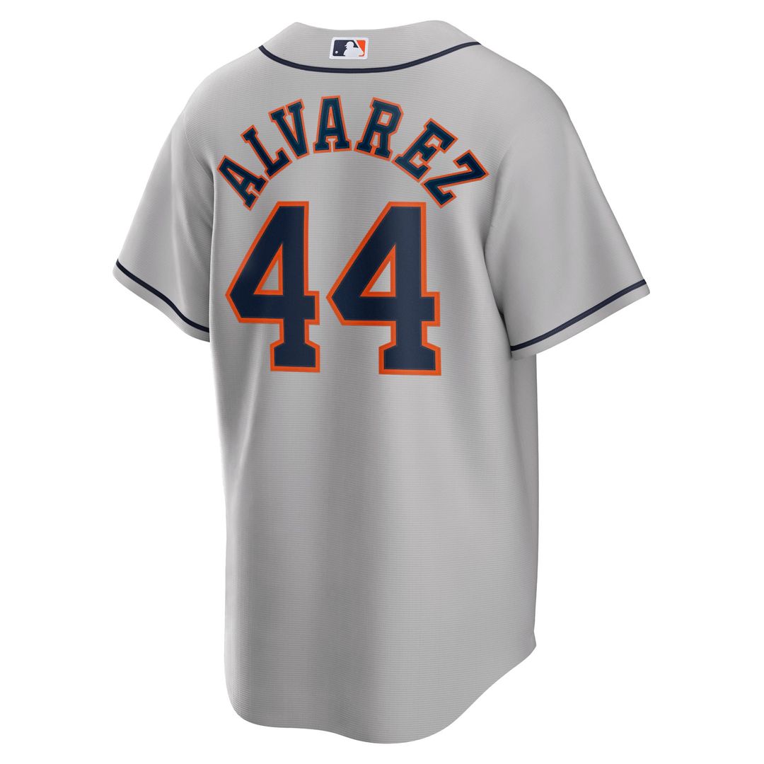 Houston Astros Yordan Álvarez Alternate Replica Jersey — Orange