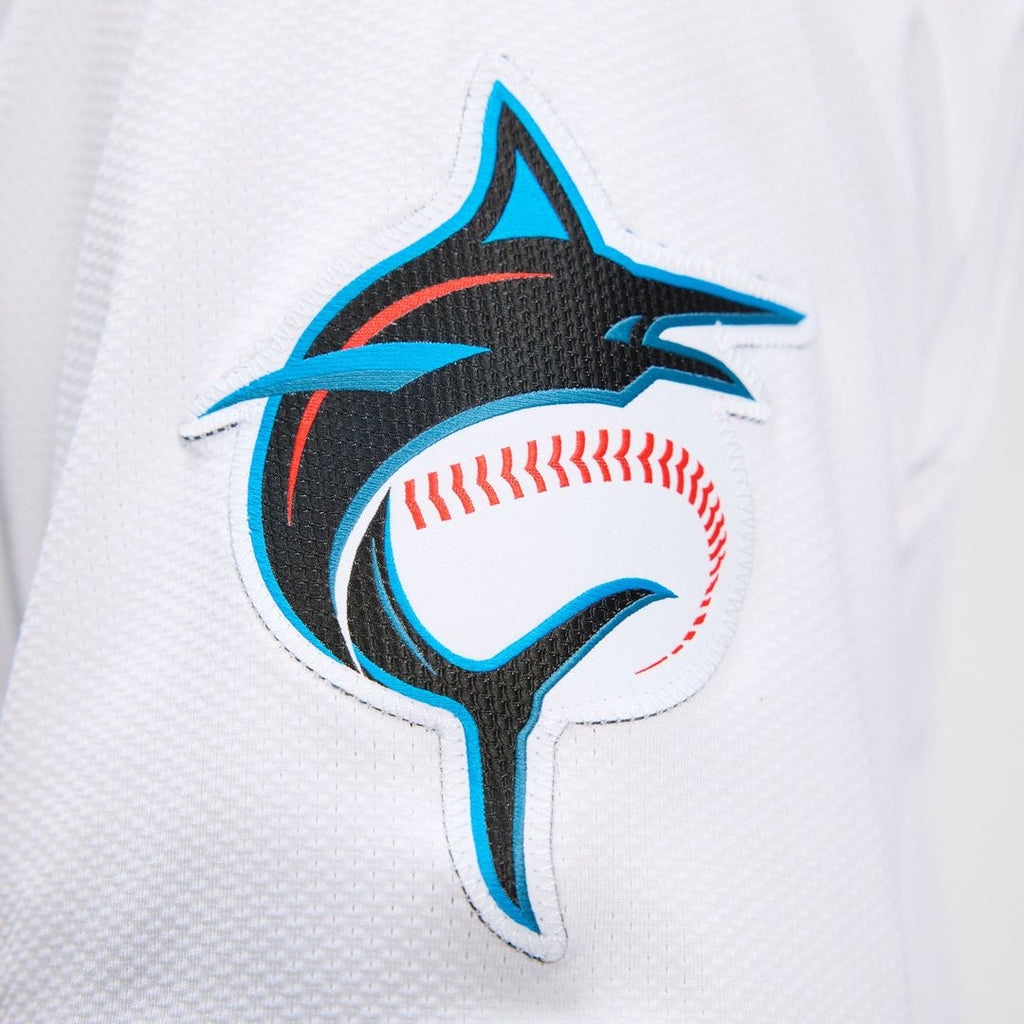 Miami Marlins Home Elite Jersey — White