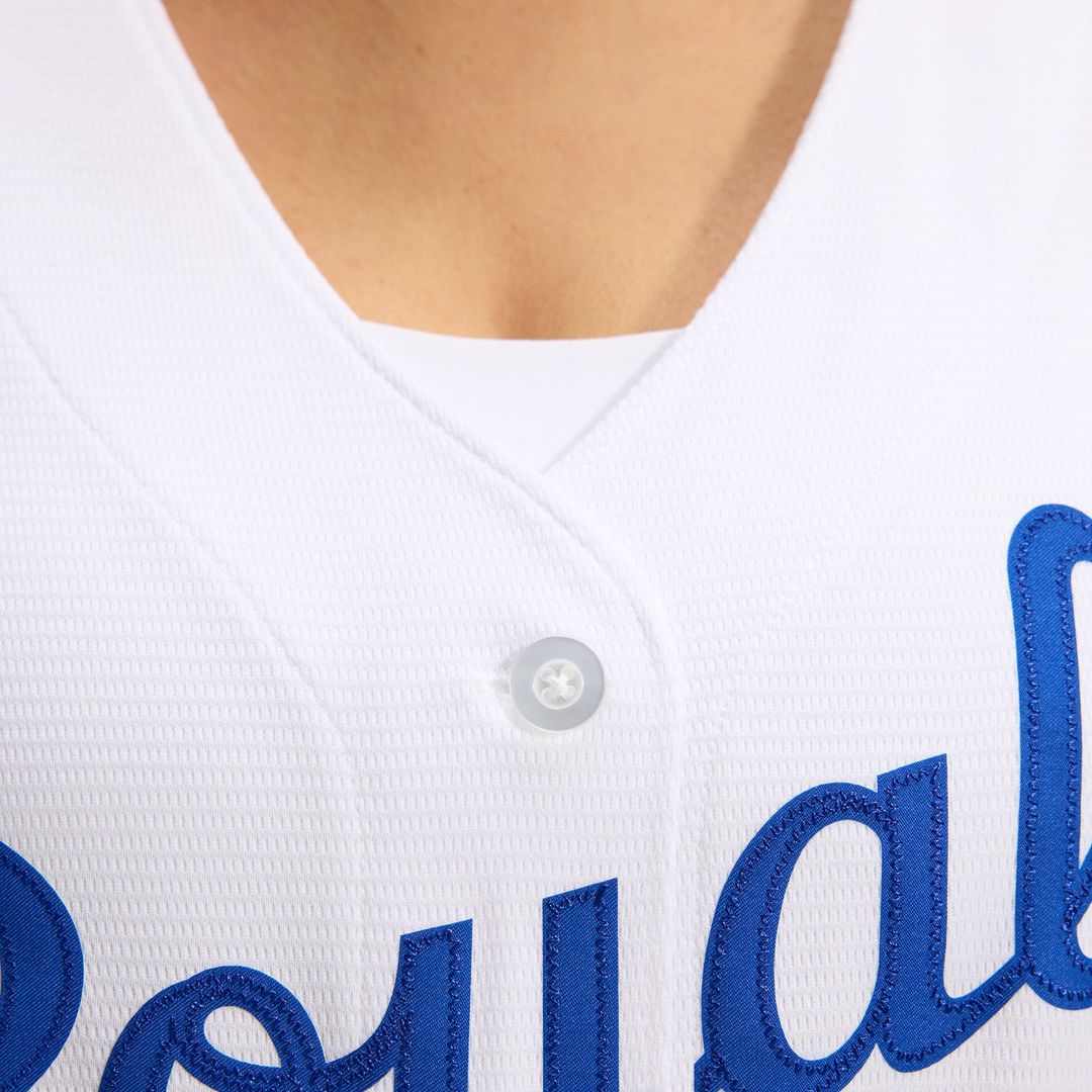 Kansas City Royals Women's Home Replica Team Jersey — White