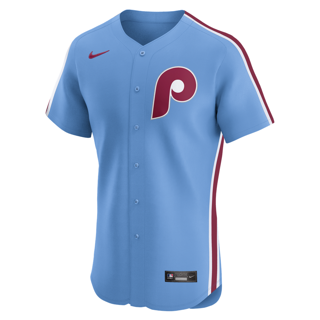 Philadelphia Phillies Alternate Elite Jersey — Light Blue