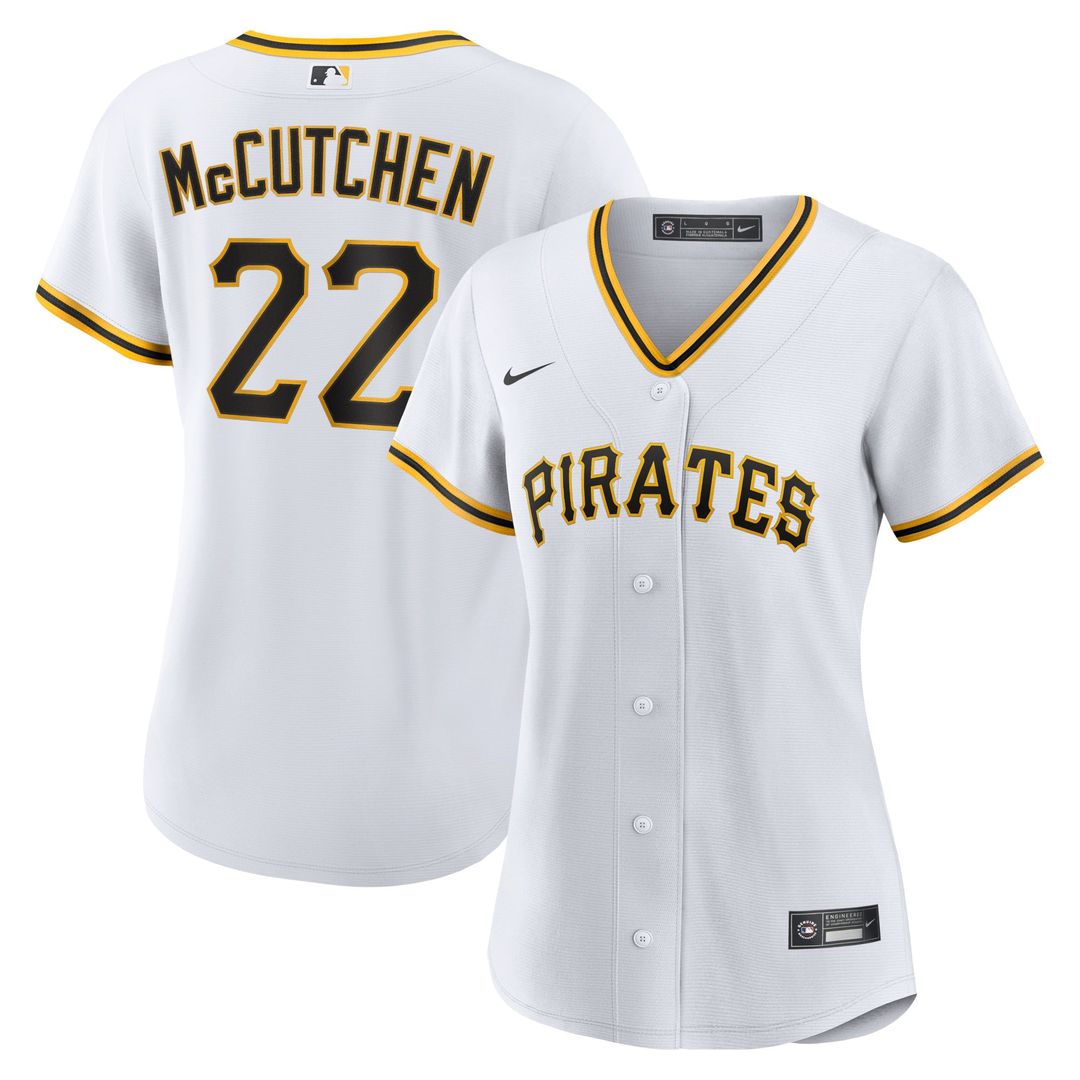 Pittsburgh Pirates Andrew McCutchen Women's Home Replica Jersey — White