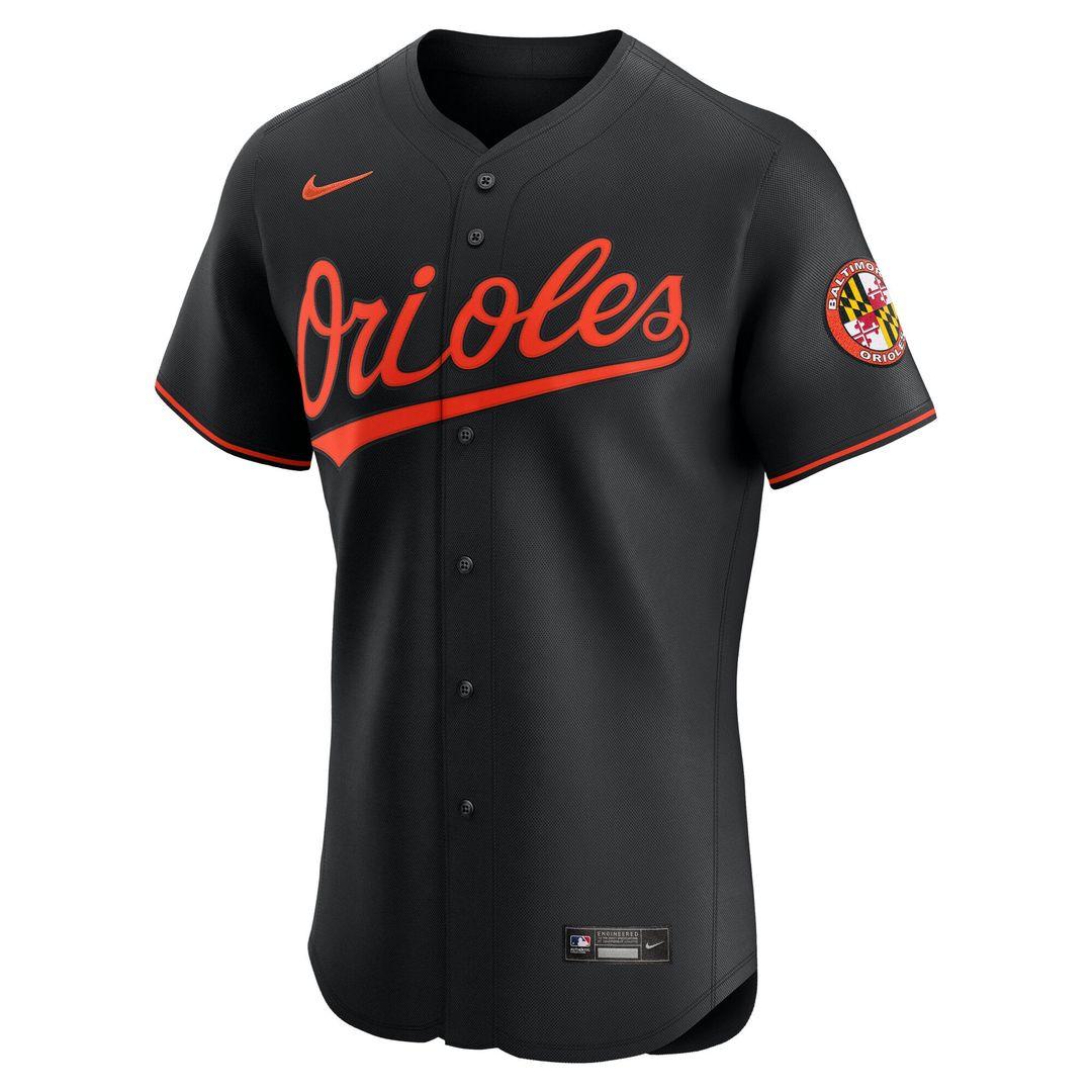 Baltimore Orioles Alternate Elite Jersey — Black
