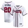 Atlanta Braves Marcell Ozuna Home Limited Jersey — White