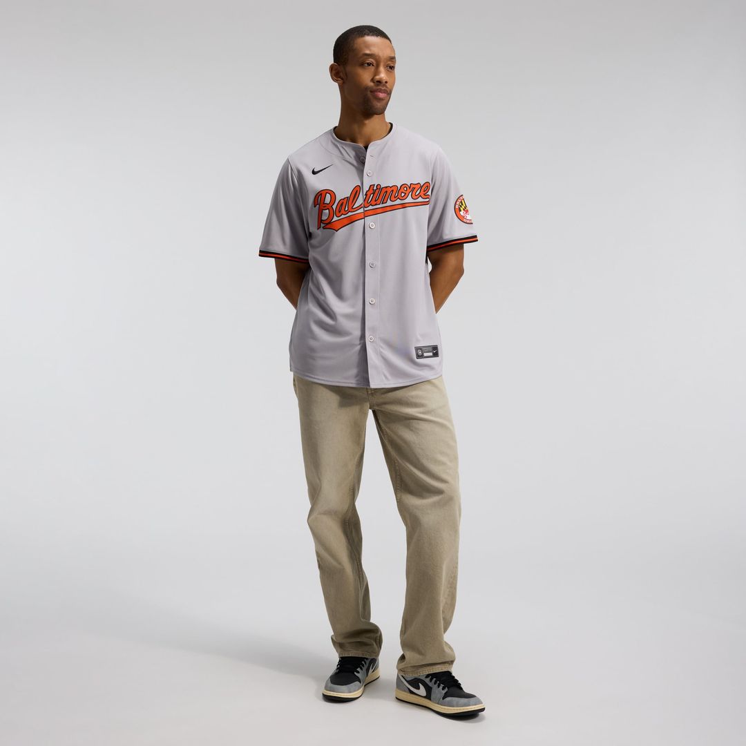 Baltimore Orioles Road Limited Jersey — Gray