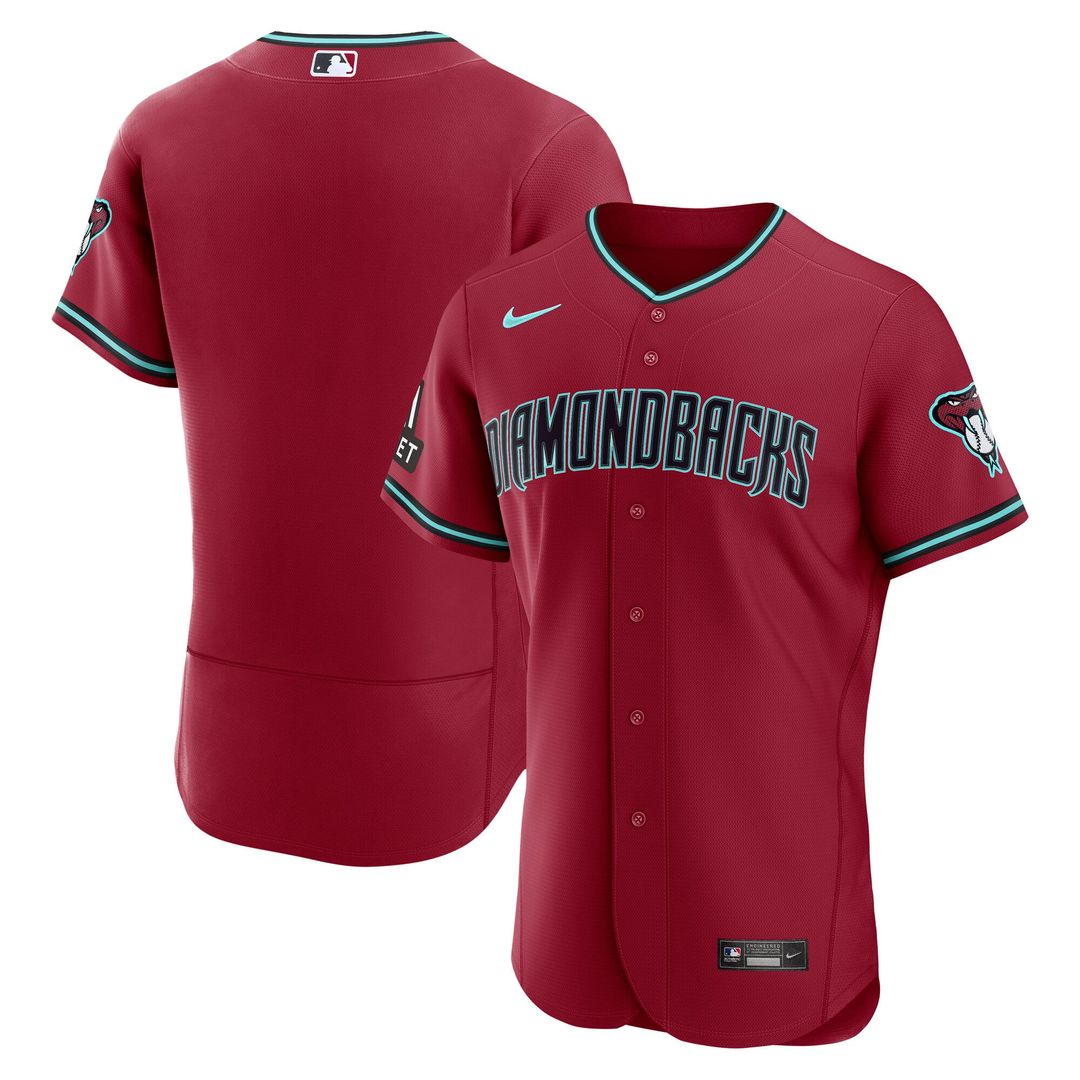 Arizona Diamondbacks Alternate Authentic Jersey — Black