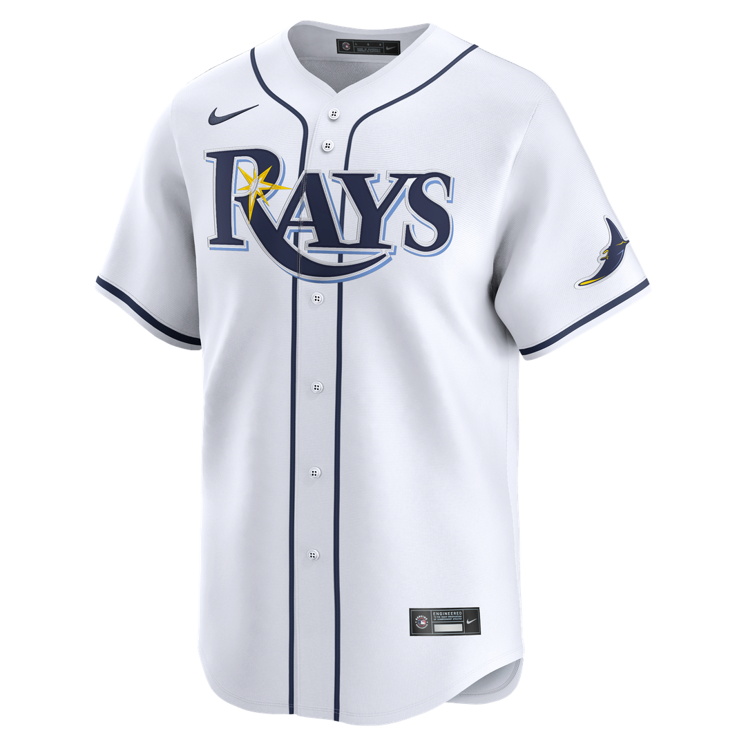 Tampa Bay Rays Yandy Diaz Home Limited Jersey — White