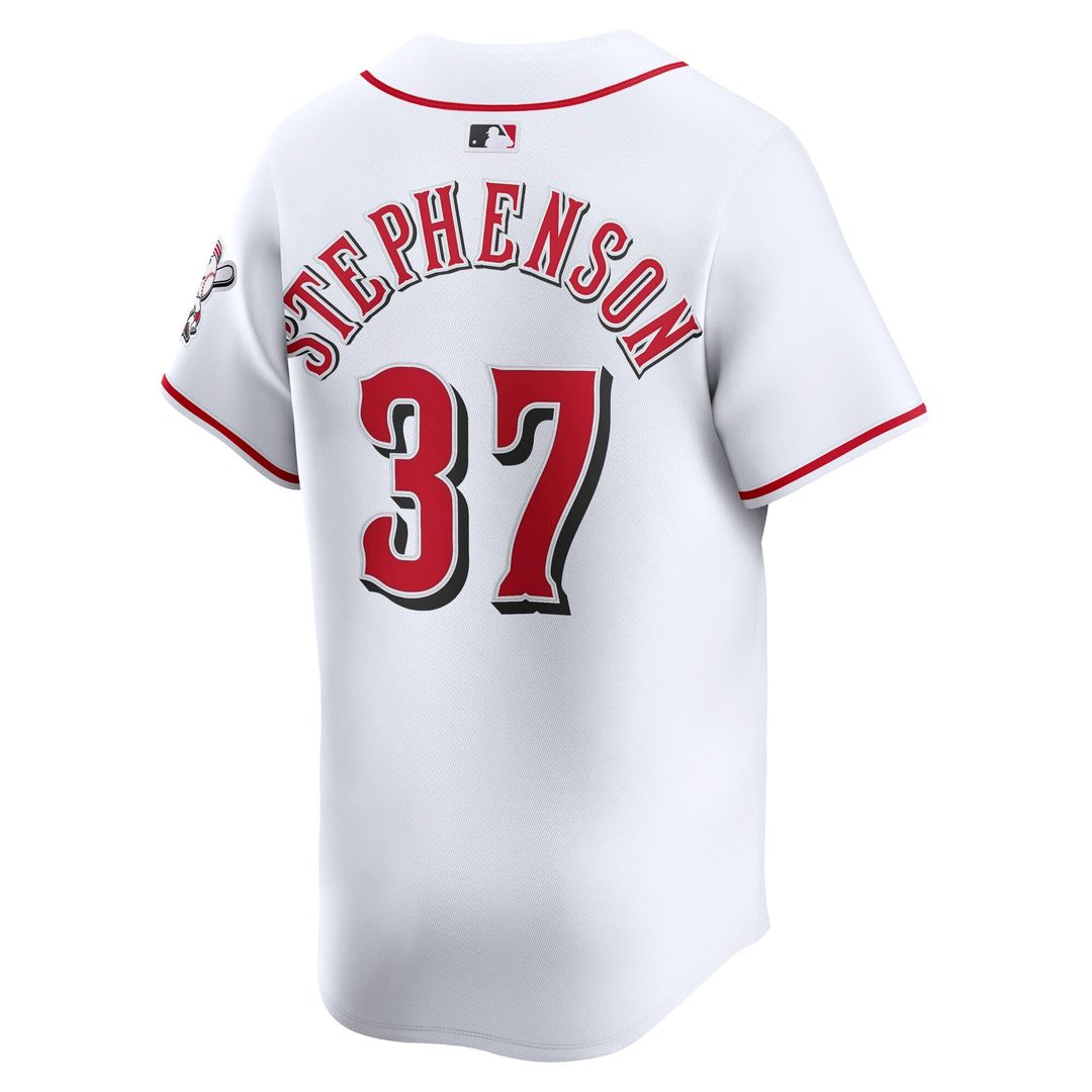 Cincinnati Reds Tyler Stephenson Home Limited Jersey — White