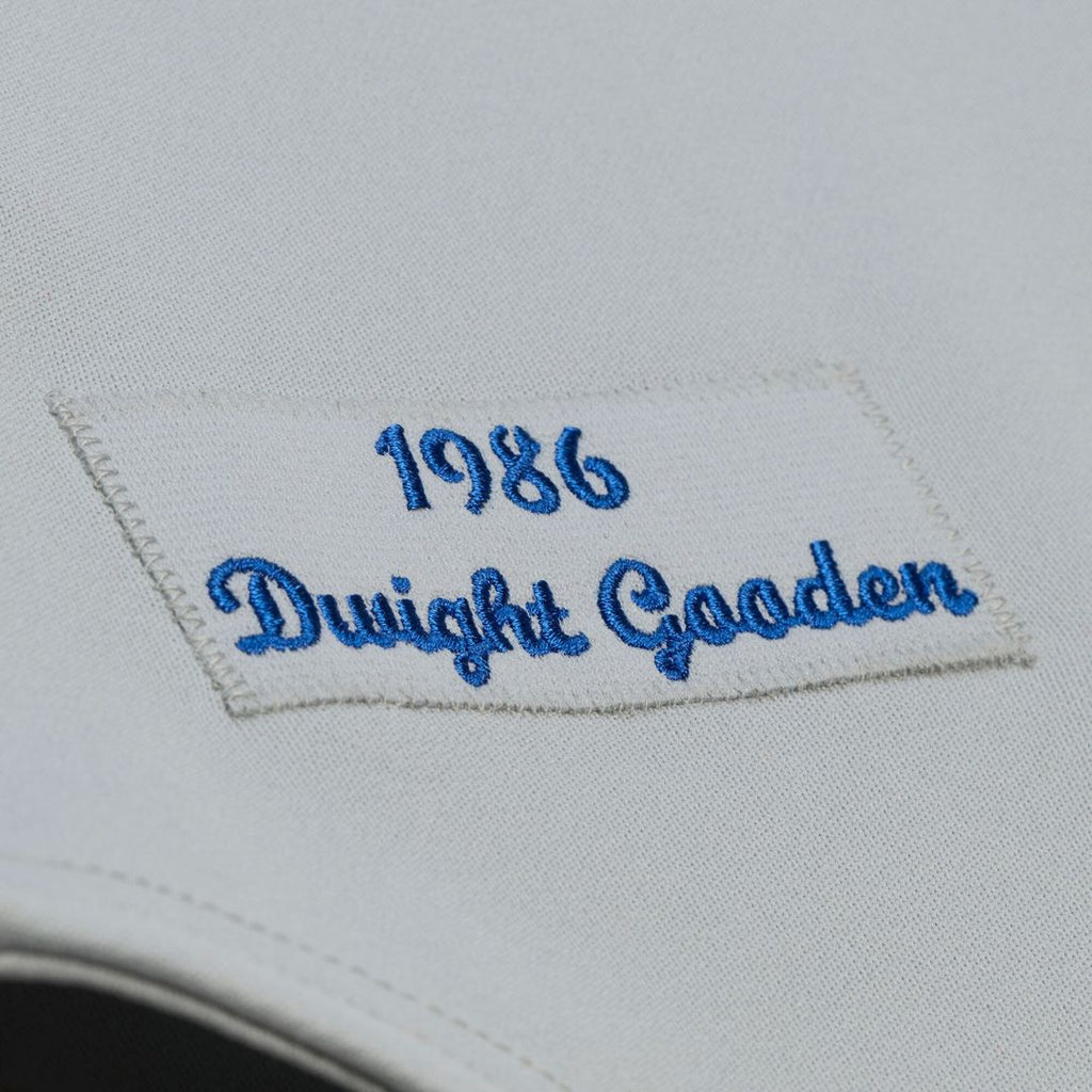 New York Mets Dwight Gooden 1986 Authentic Jersey — White