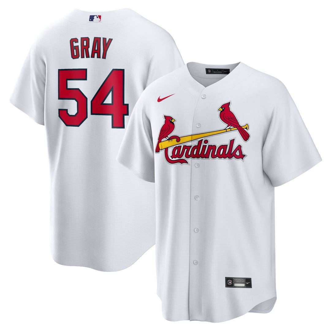St. Louis Cardinals Sonny Gray Home Replica Jersey — White