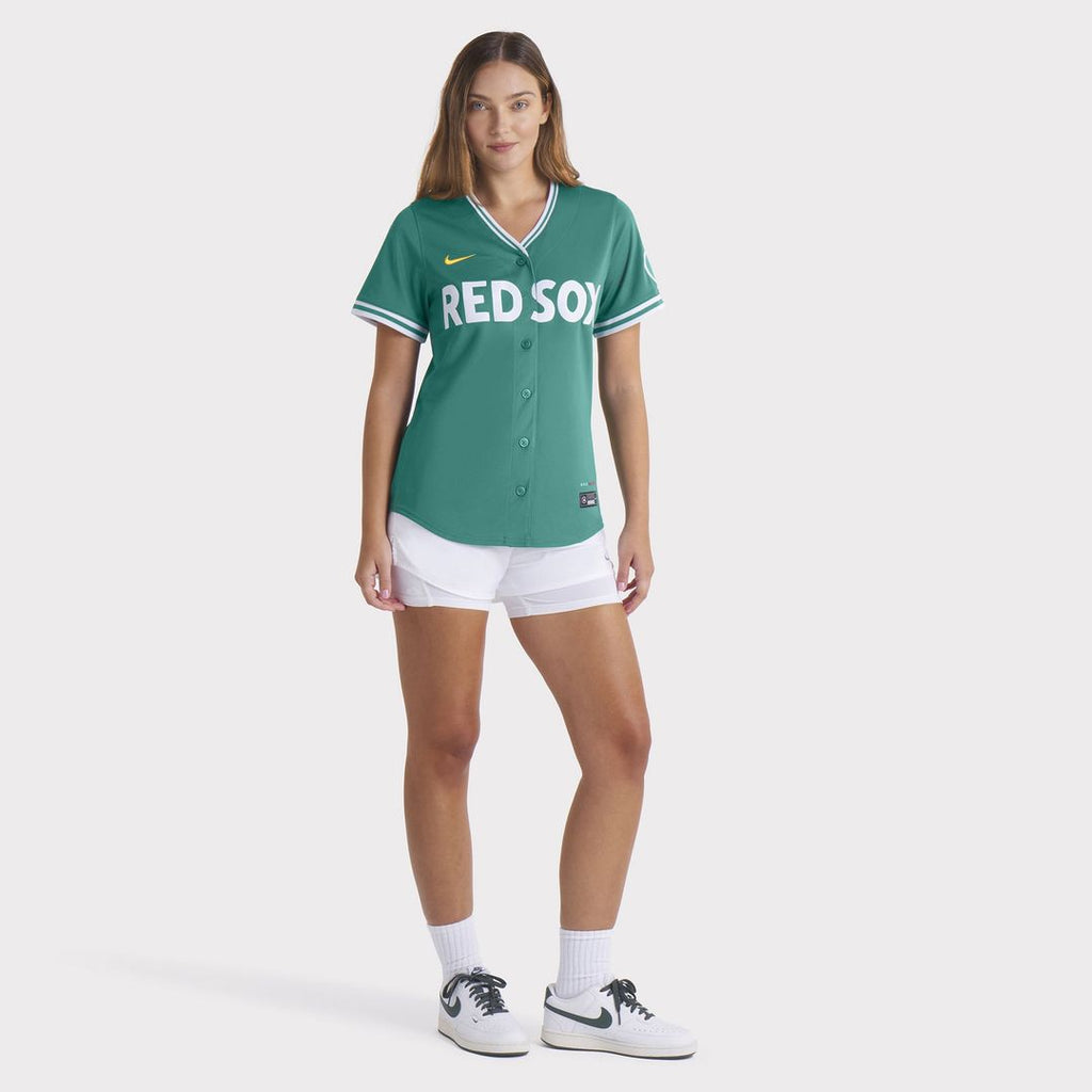 Boston Red Sox Women's 2025 City Connect Limited Jersey — Green