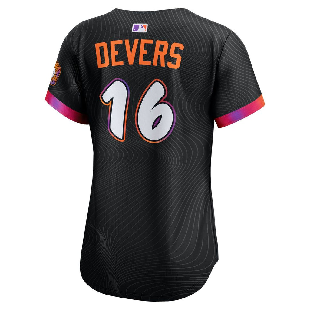 San Francisco Giants Rafael Devers Women's 2025 City Connect Limited Jersey — Black