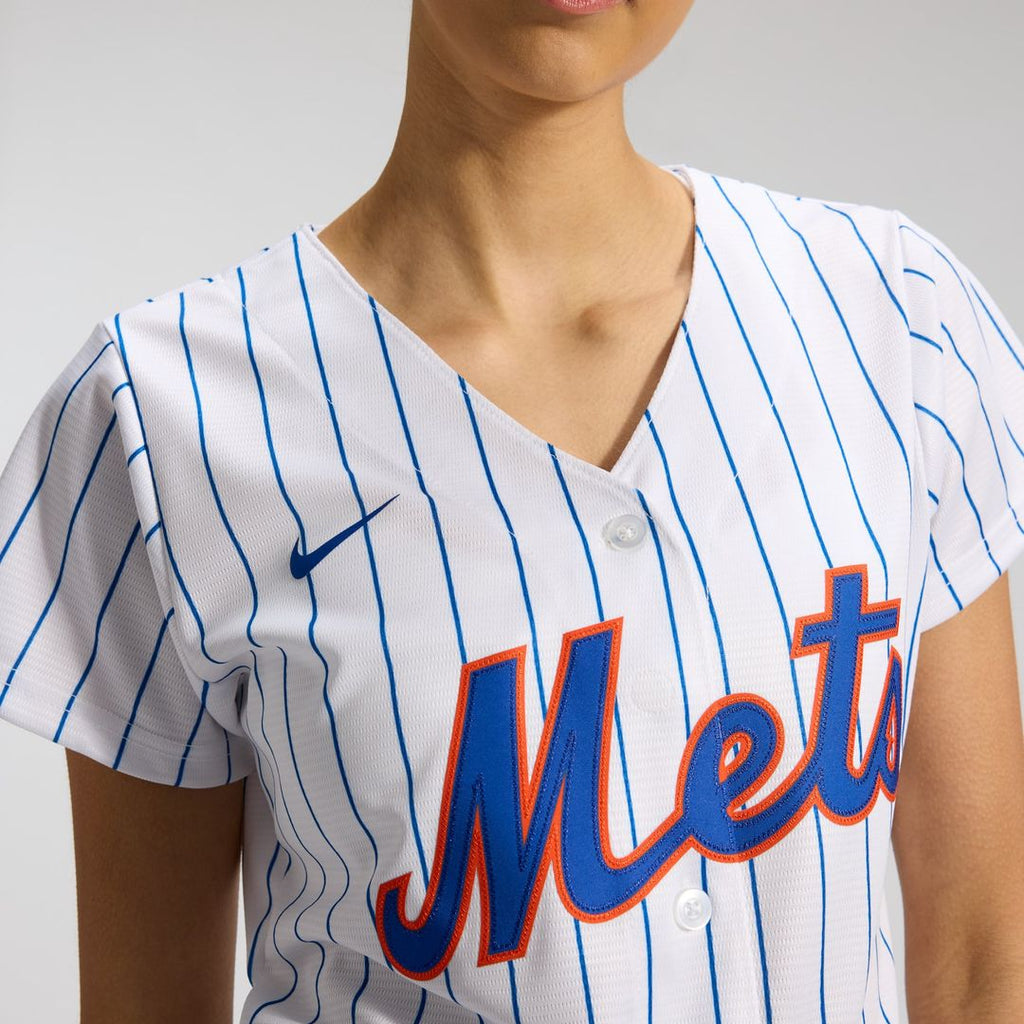 New York Mets Women's Home Replica Team Jersey — White