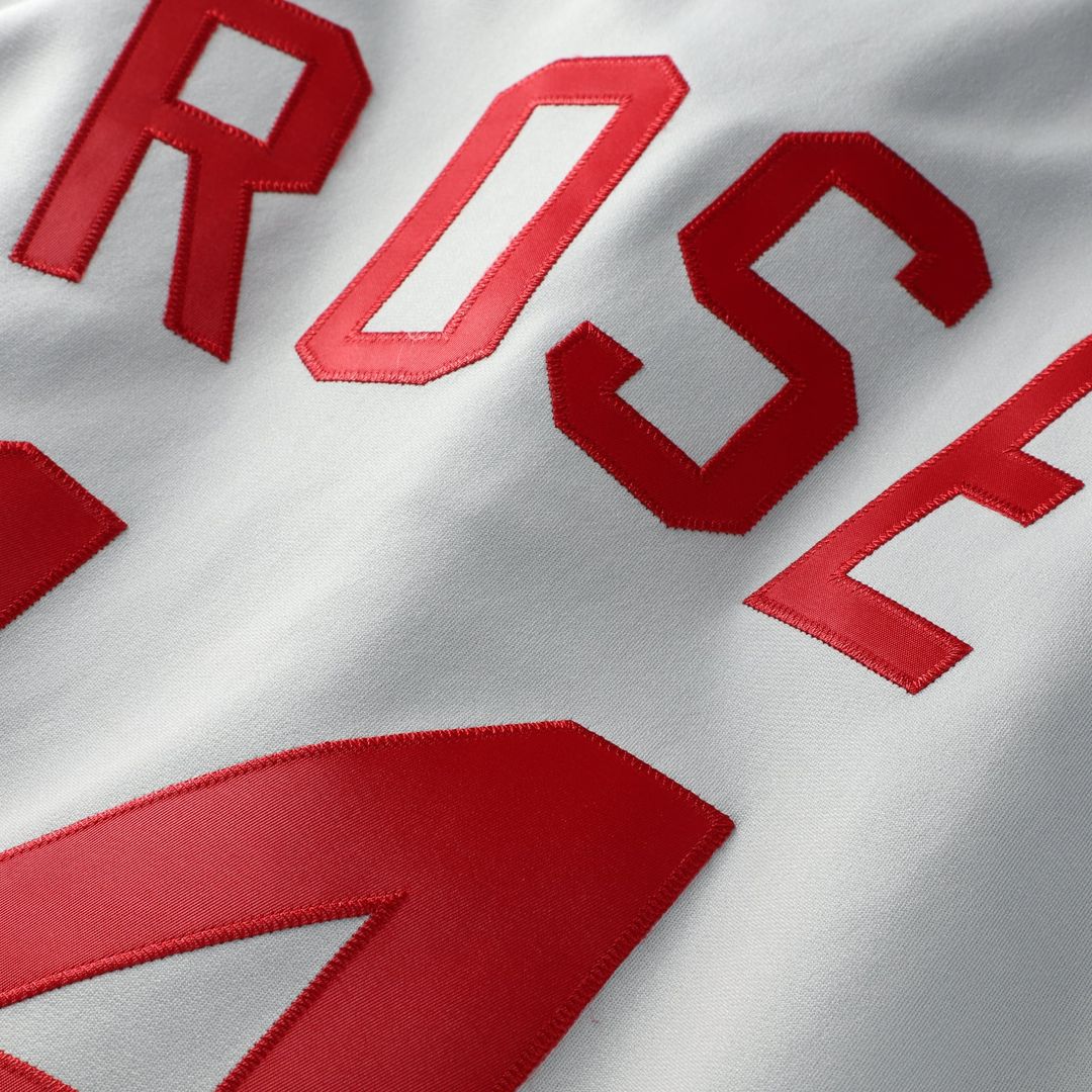 Cincinnati Reds Pete Rose 1976 Authentic Jersey — Gray