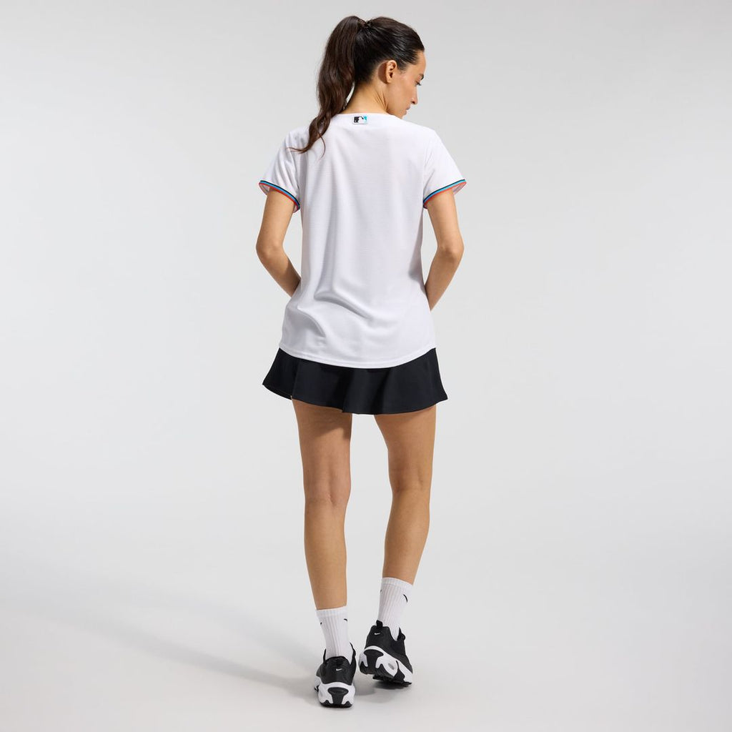 Miami Marlins Women's Replica Team Jersey — White