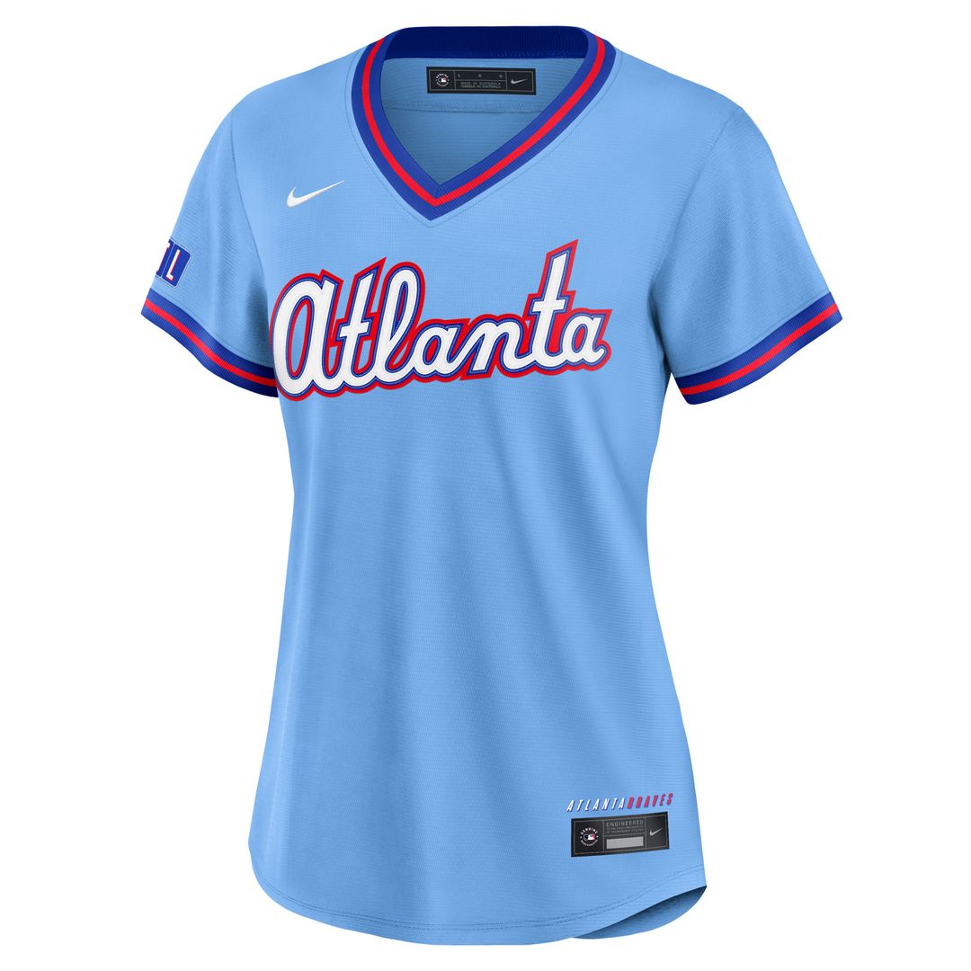 Atlanta Braves Women's 2026 City Connect Stadium Jersey — Powder Blue