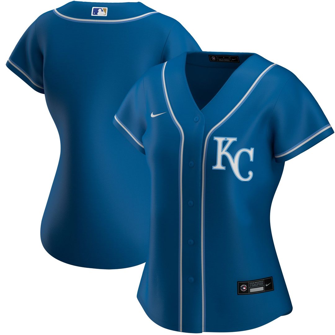 Kansas City Royals Women's Alternate Replica Team Jersey — Royal