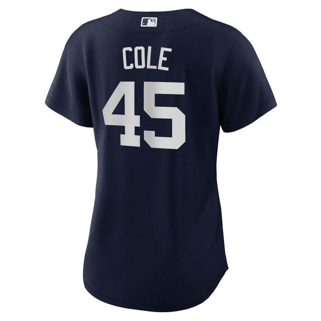 New York Yankees Gerrit Cole Women's Alternate Replica Jersey — Navy