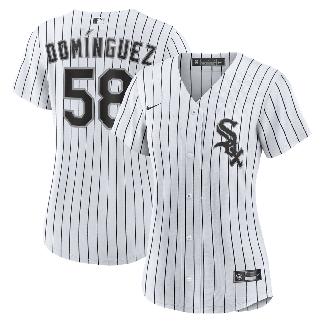 Chicago White Sox Seranthony Domínguez Women's Home Replica Jersey — White