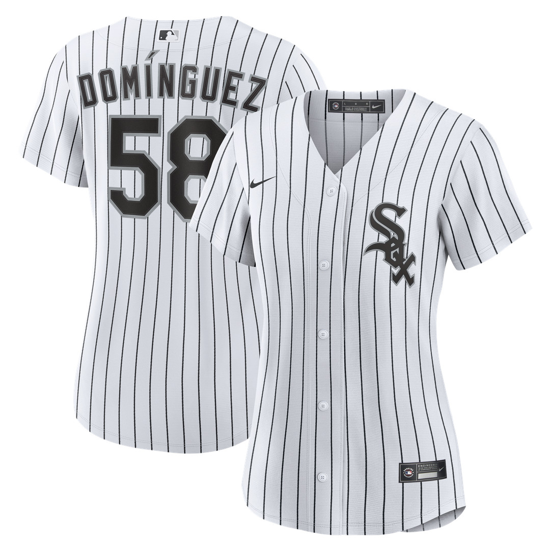 Chicago White Sox Seranthony Domínguez Women's Home Replica Jersey — White