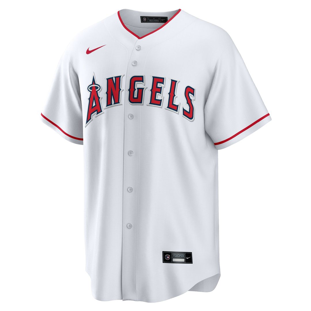 Los Angeles Angels Vladimir Guerrero Home Retired Replica Jersey — White