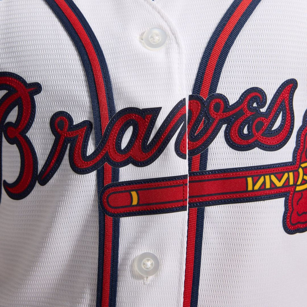 Atlanta Braves Women's Home Replica Team Jersey — White