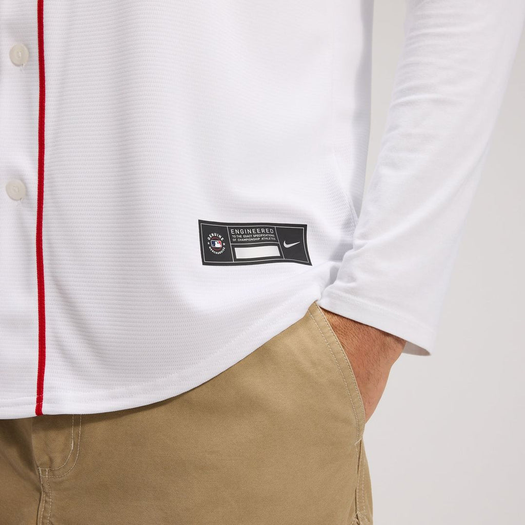 Cincinnati Reds Home Replica Team Jersey — White
