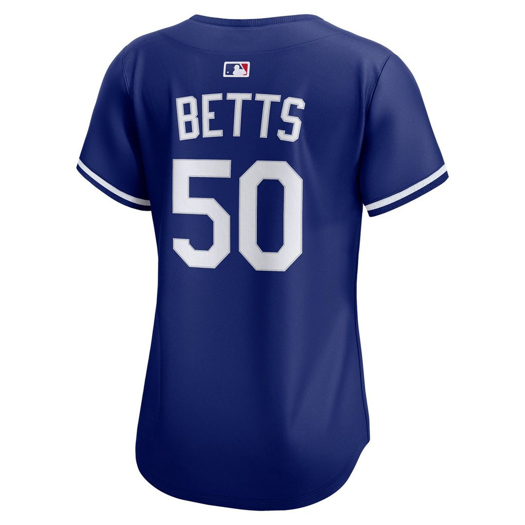 Los Angeles Dodgers Mookie Betts Women's Alternate 2 Limited Jersey — Royal