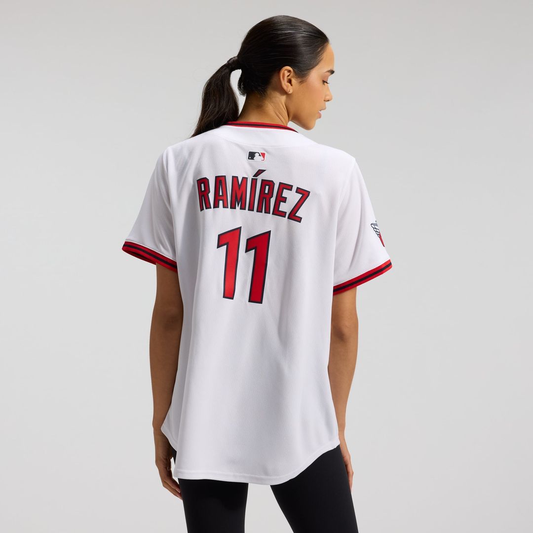 Cleveland Guardians José Ramírez Women's Home Limited Jersey — White