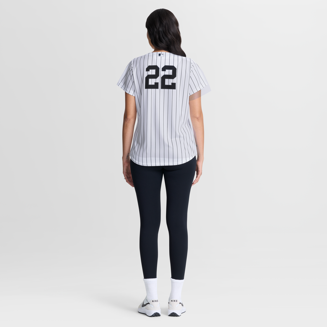 New York Yankees Ben Rice Women's Home Replica Jersey — White