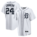 Detroit Tigers Miguel Cabrera Home Retired Replica Jersey — White