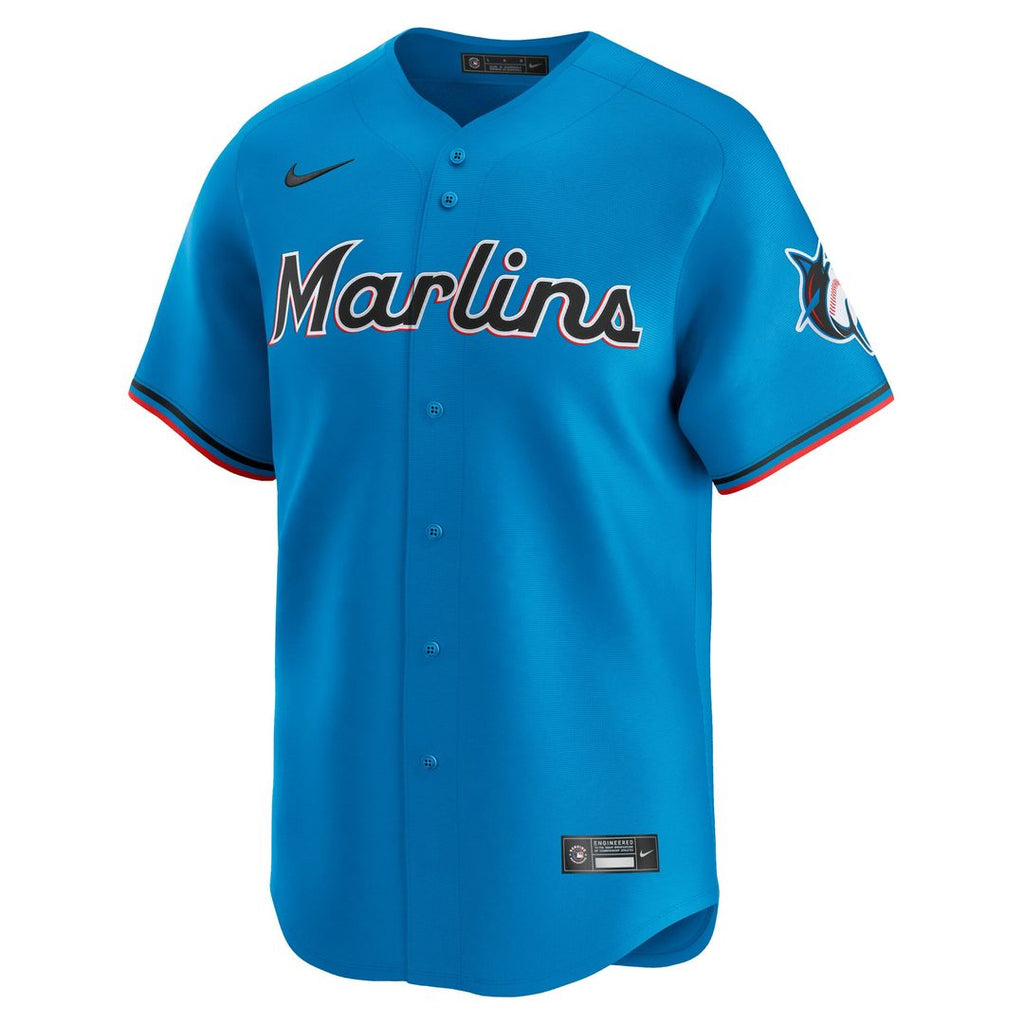 Miami Marlins Limited Jersey — Blue