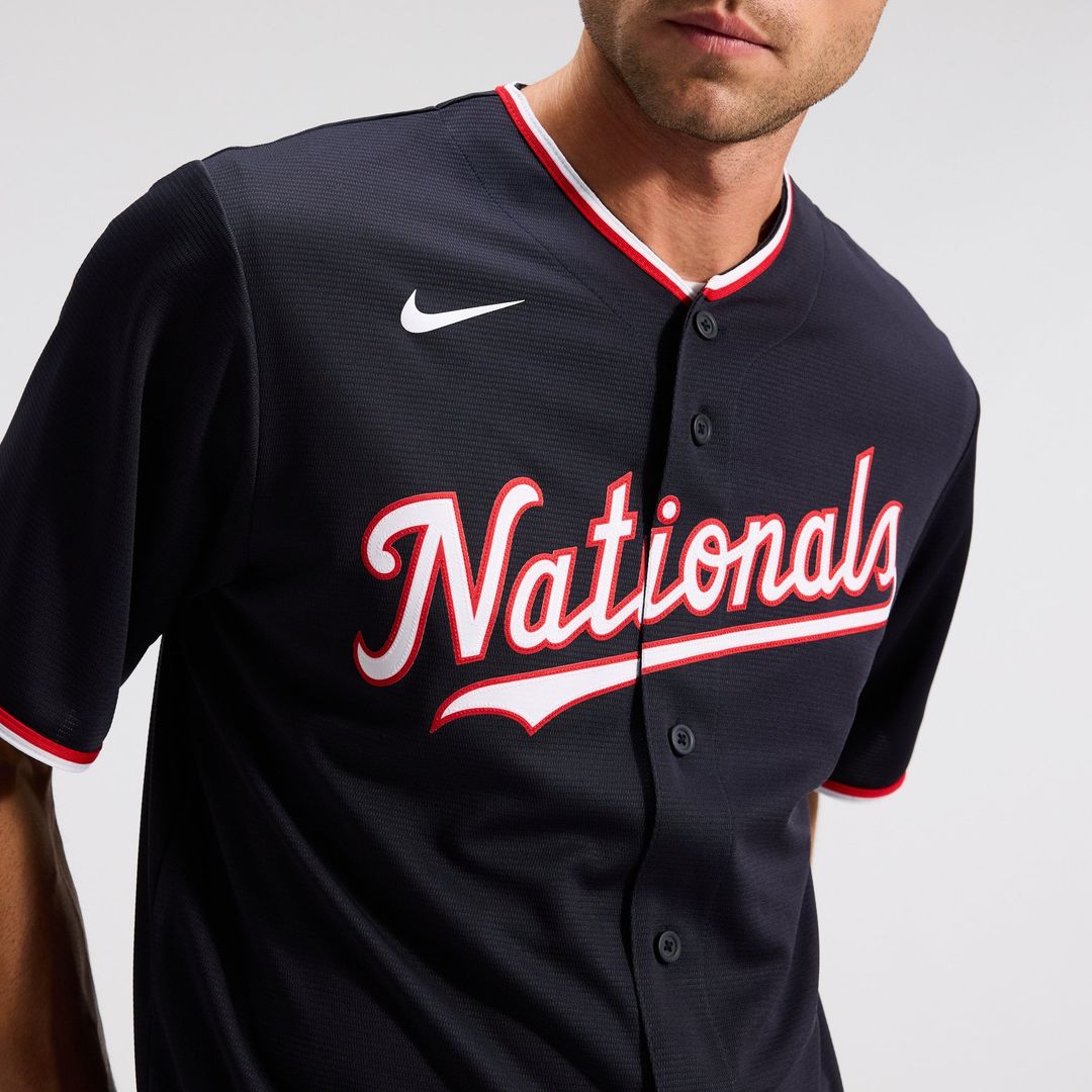 Washington Nationals Dylan Crews Alternate Replica Jersey — Navy