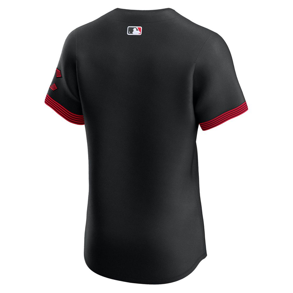 Cincinnati Reds City Connect Elite Jersey — Black
