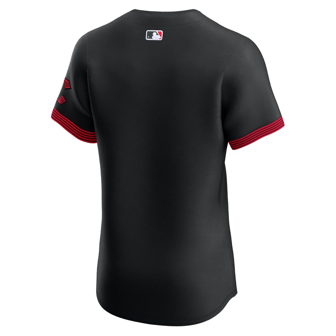 Cincinnati Reds City Connect Elite Jersey — Black