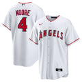 Los Angeles Angels Christian Moore Home Replica Jersey — White