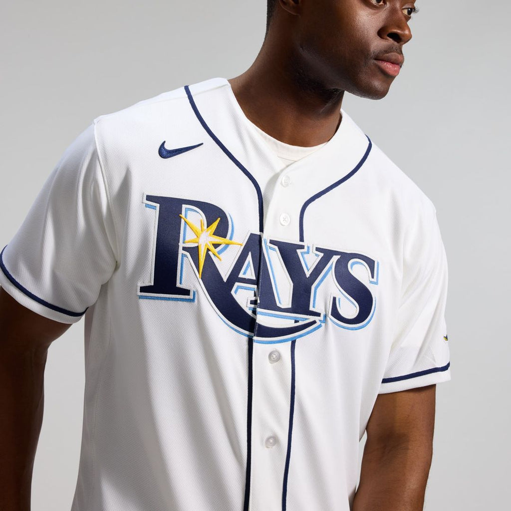 Tampa Bay Rays Home Authentic Jersey — White
