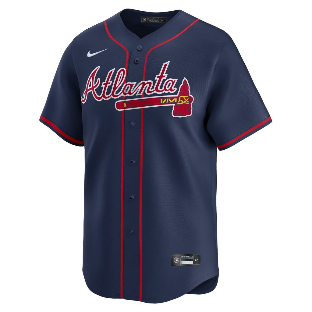 Atlanta Braves Ronald Acuña Jr. Alternate Limited Jersey — Navy