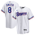 Texas Rangers Josh Smith Home Replica Jersey — White