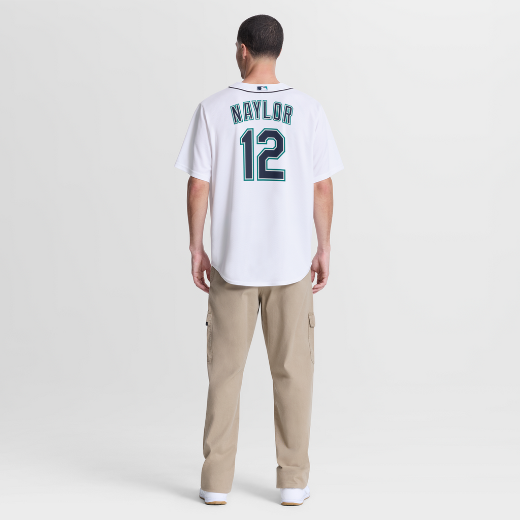 Seattle Mariners Josh Naylor Home Replica Jersey — White