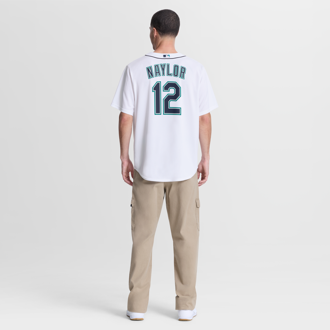 Seattle Mariners Josh Naylor Home Replica Jersey — White
