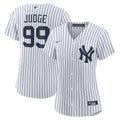New York Yankees Aaron Judge Women's Home Replica Jersey — White
