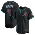 Arizona Diamondbacks Ketel Marte Alternate Limited Jersey — Black
